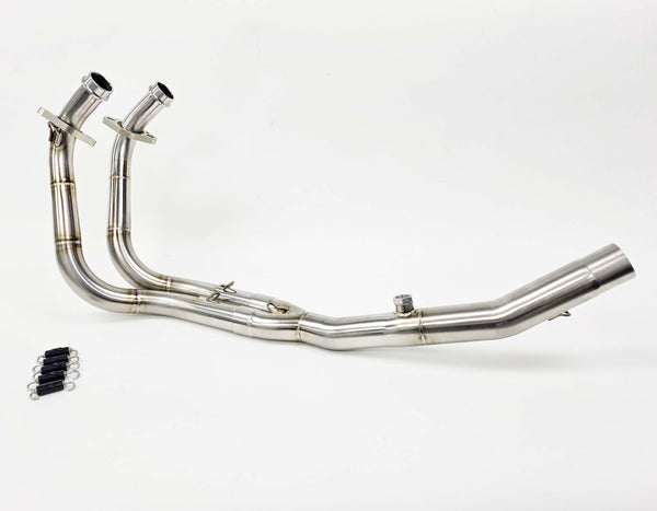 Graves Motorsports Kawasaki Ninja 400 + Ninja 500 LINK Stainless Header Upgrade