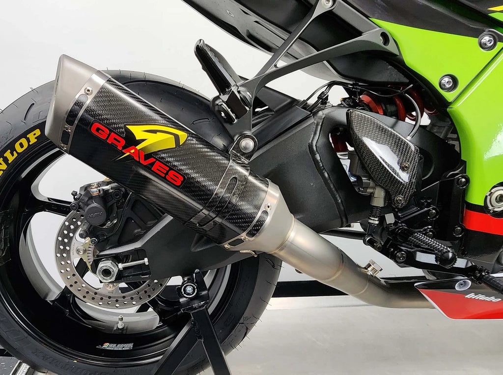 Graves Motorsports Kawasaki WORKS ZX10R LINK Full Exhaust System