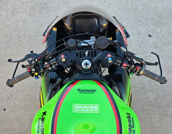 Graves Motorsports Kawasaki ZX-6R Race Top Triple Clamp 2019 - 2026