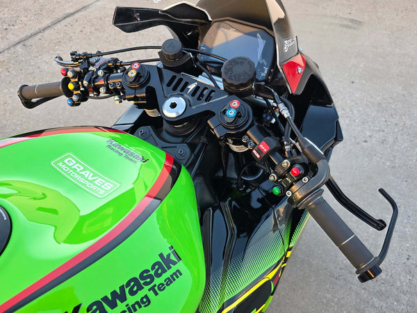 Graves Motorsports Kawasaki ZX-6R Race Top Triple Clamp 2019 - 2026
