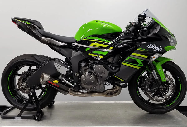 Graves Motorsports Kawasaki ZX-6R Full LINK Titanium / Carbon WORKS Exhaust