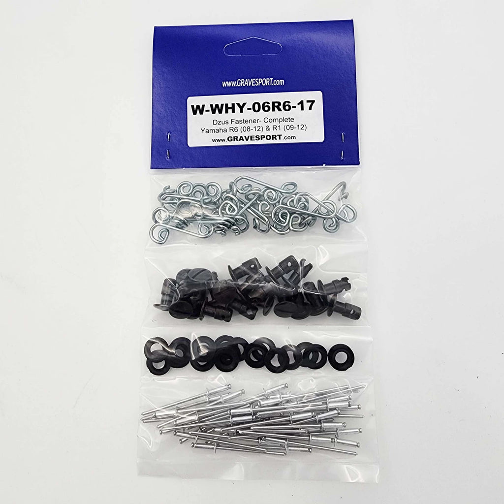 Graves Motorsports Dzus Fastener Kit - 20 Piece