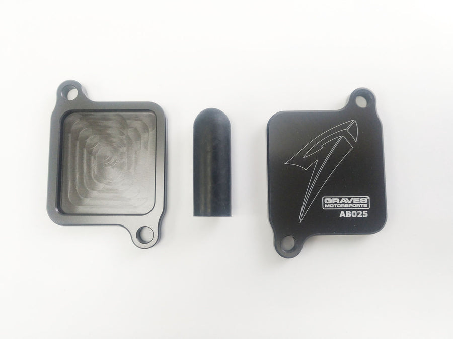 Graves Motorsports Suzuki Hayabusa Smog Block Off Plates 