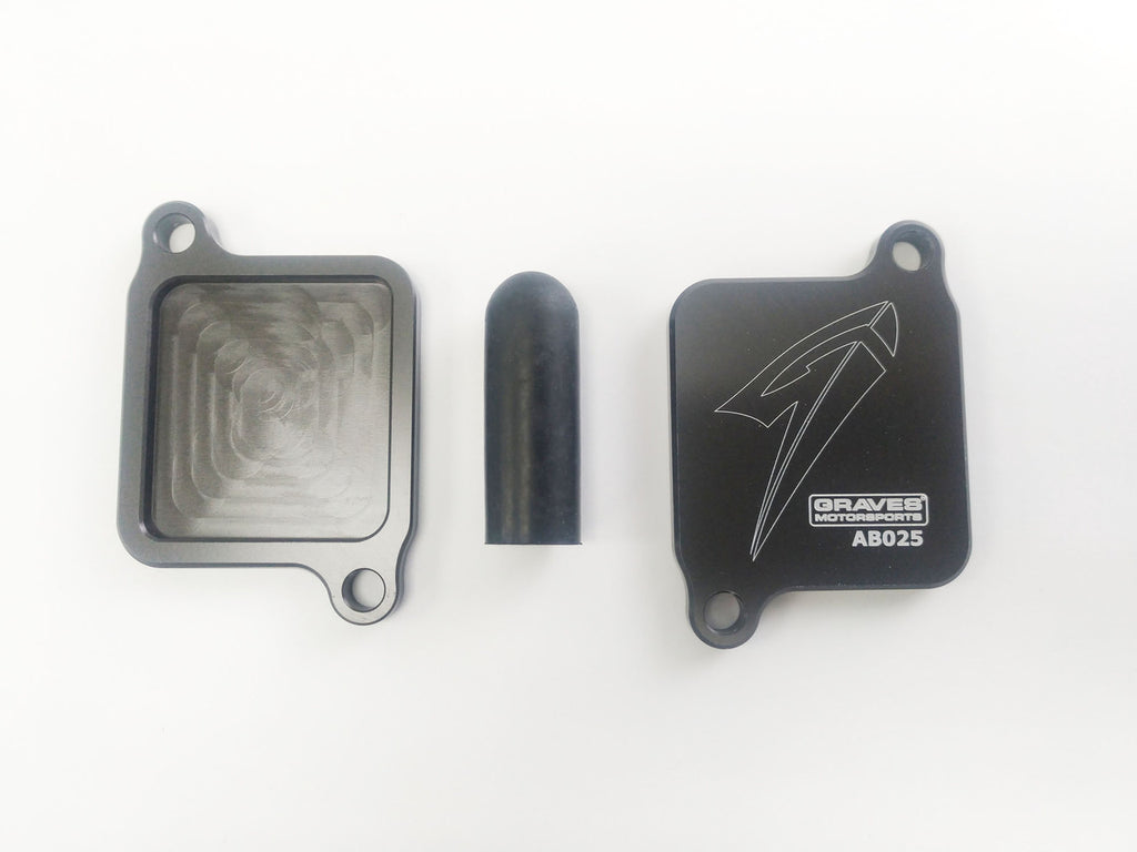 Graves Motorsports Suzuki Hayabusa Smog Block Off Plates 