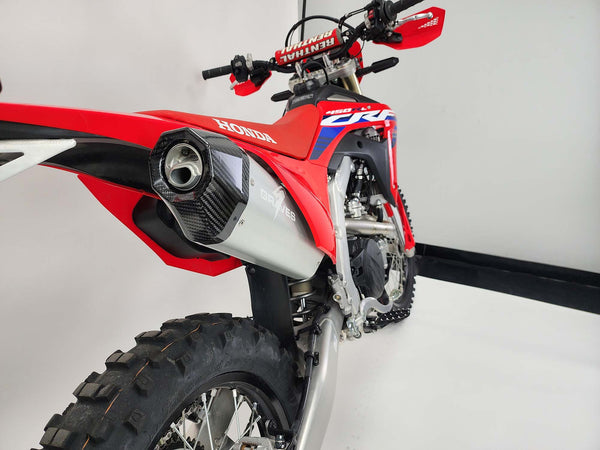 Graves Motorsports Honda CRF450RL / L / X Full Exhaust Aluminum - Silver