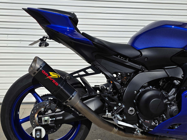 Graves Motorsports Yamaha R9 Titanium WORKS Exhaust - Carbon Silencer