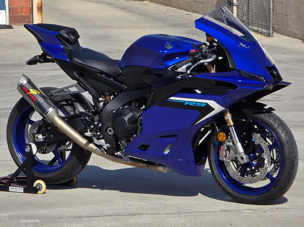 Graves Motorsports Yamaha R9 Titanium WORKS Exhaust - Carbon Silencer