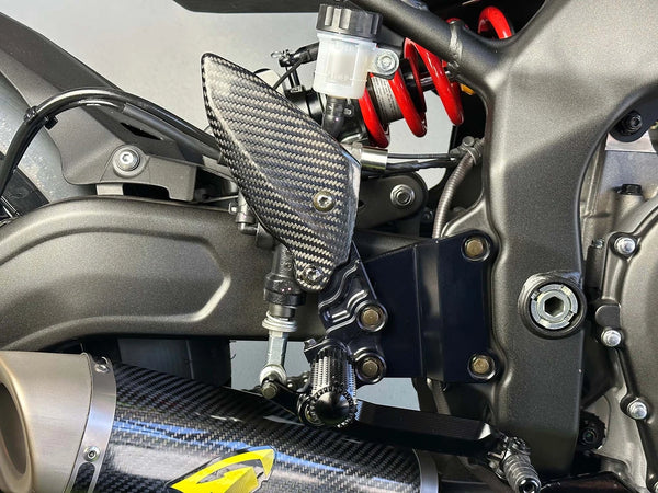 Graves Motorsports Kawasaki ZX-4RR / ZX-4R Adjustable Rearsets