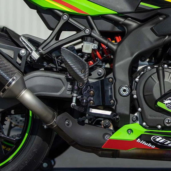 Graves Motorsports Kawasaki ZX-4RR / ZX-4R Adjustable Rearsets