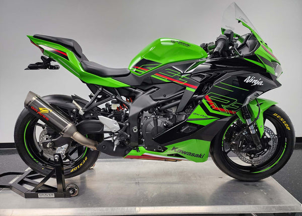 Graves Motorsports Kawasaki ZX-4RR ZX-4R Brake Line Kit