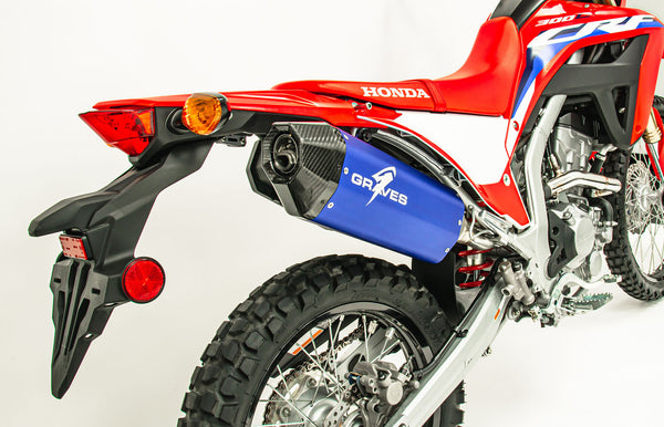 Graves Motorsports Honda CRF300L Full Stainless Exhaust