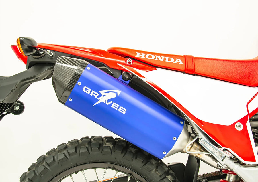 Graves Motorsports Honda CRF300L Full Stainless Exhaust
