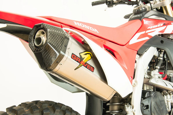 Graves Motorsports Honda CRF450RL / L / X Titanium Exhaust