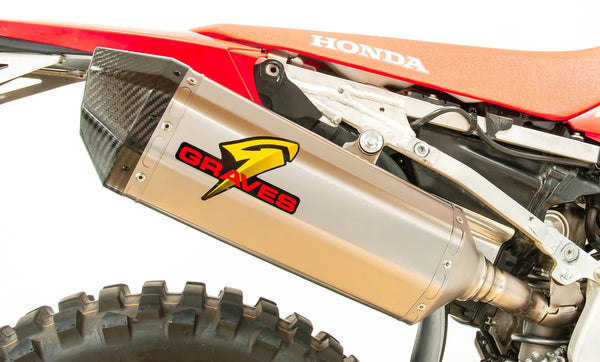 Graves Motorsports Honda CRF450RL / L / X Titanium Exhaust