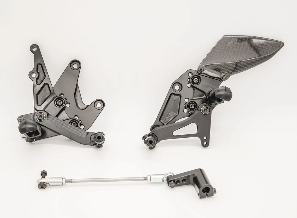 Graves Motorsports Kawasaki Ninja 400 + Ninja 500 Adjustable Rearsets