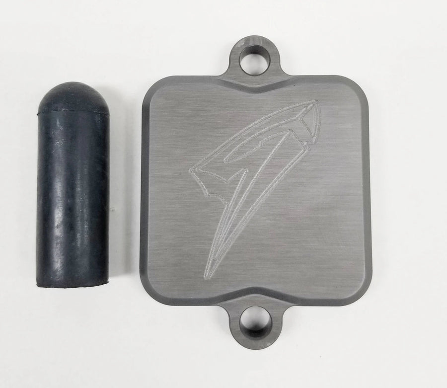 Graves Motorsports Kawasaki Ninja 650 / ER 650 / Z650  Smog Block Off Plate