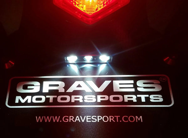 Graves Motorsports Universal License Plate Light Kit