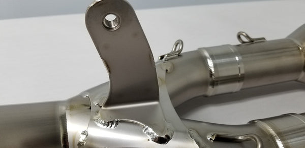 Graves Motorsports Yamaha R1 Full Titanium Exhaust System with Titanium 265mm Silencer
