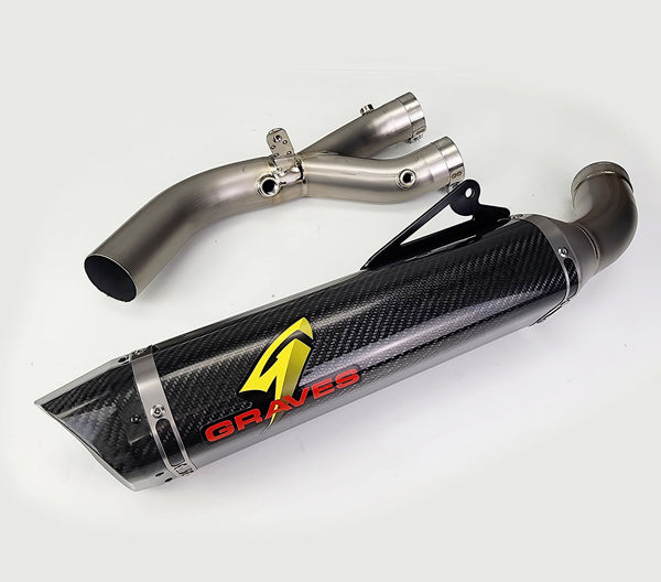 Graves Motorsports Yamaha MT-10 Cat Eliminator Exhaust System 