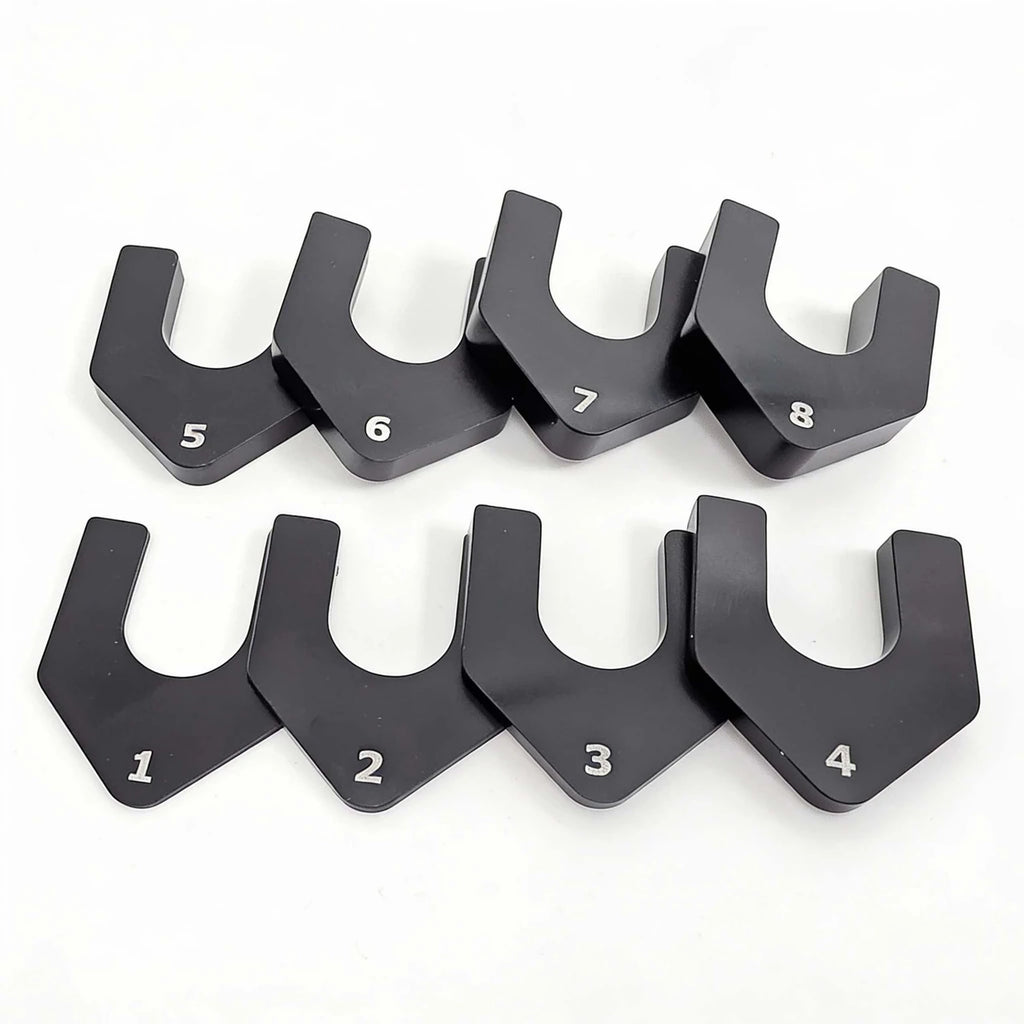 Graves Motorsports Yamaha R1 + R9 + R6 WORKS Rear Shock Shim Kit