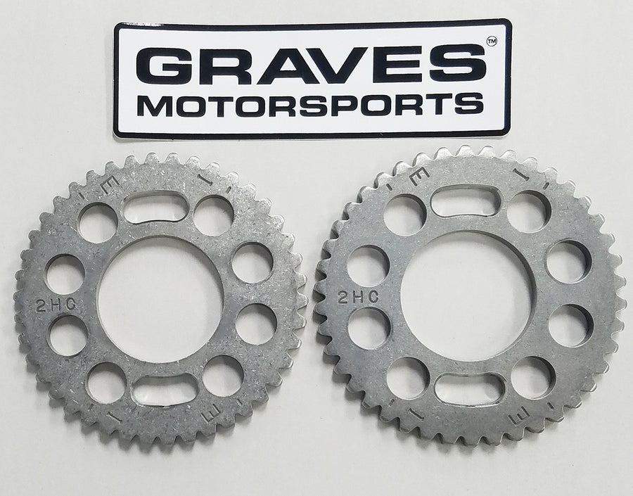 Graves Motorsports Yamaha YXZ1000rr Slotted Cam Sprockets