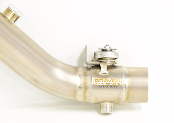 Graves Motorsports Kawasaki ZX-10R WORKS Cat Eliminator Exhaust Valve Type-R