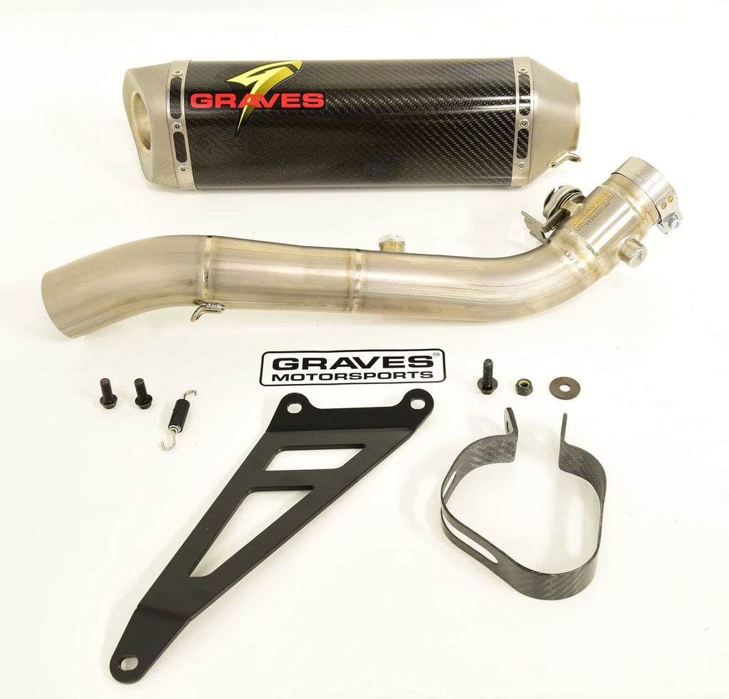 Graves Motorsports Kawasaki ZX-10R WORKS Cat Eliminator Exhaust Valve Type-R