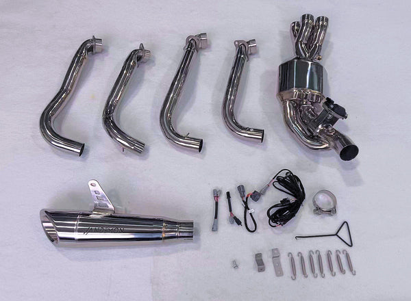 Kawasaki Ninja H2 Vandemon Bimodal Stealth Titanium Exhaust System