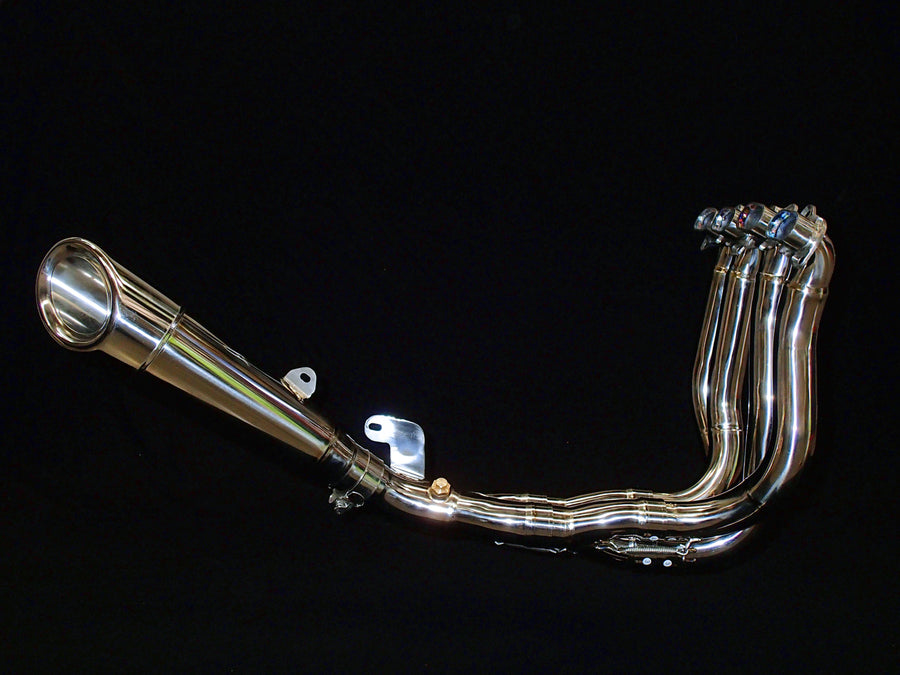 Kawasaki Ninja H2 & H2R Vandemon Polished Titanium Exhaust System