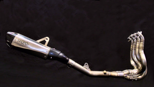 Kawasaki H2 SE SX Vandemon Titanium Exhaust System 2018-26