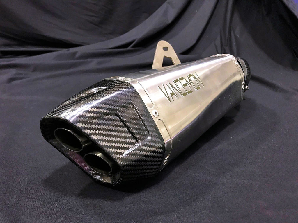 Kawasaki H2 SE SX Vandemon Titanium Slip-On Muffler 2018-26
