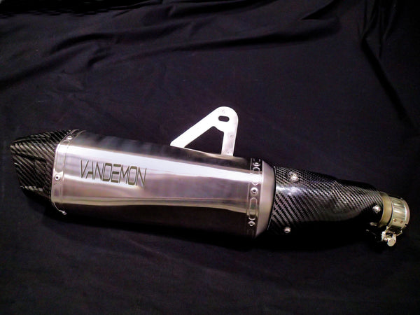Kawasaki H2 SE SX Vandemon Titanium Slip-On Muffler 2018-26