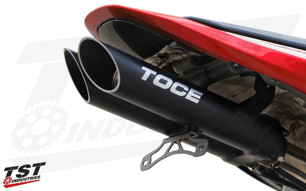 TST Canister-Mount Fender Eliminator Specifically for Certain Toce Exhausts