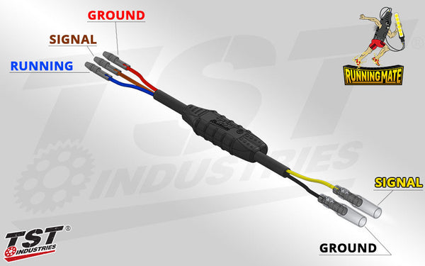 TST Turn Signal Running Mate and Circuit Connection Kit