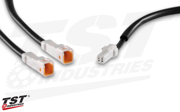 TST Y-Style Signal Harness Splitter for Suzuki Type B Plugs