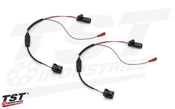 TST DRL to Turn Signal Harness Converter for Yamaha YZF-R7 2022-2025