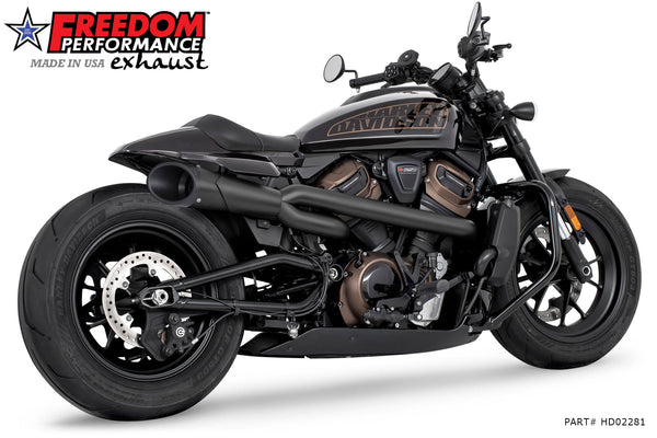 Freedom Performance HARLEY SPORTSTER S 2-INTO-1 COMBAT SHORTY HIGH '21 to Present Bundle