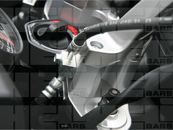 HeliBars Kawasaki Concours14 GTR1400 Tour Performance handlebar risers