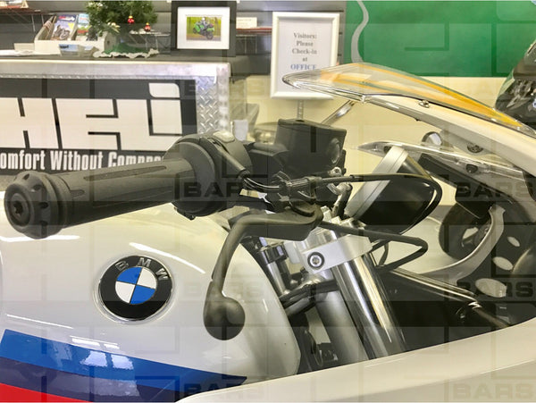 HeliBars BMW RnineT Racer Tour Performance Replacement Triple Clamp and Risers for