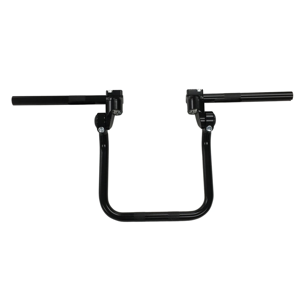 HeliBars Horizon Road King multi-axis adjustable handlebar system for Harley Davidson
