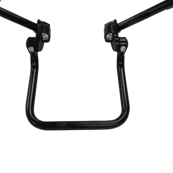 HeliBars Horizon Road King multi-axis adjustable handlebar system for Harley Davidson