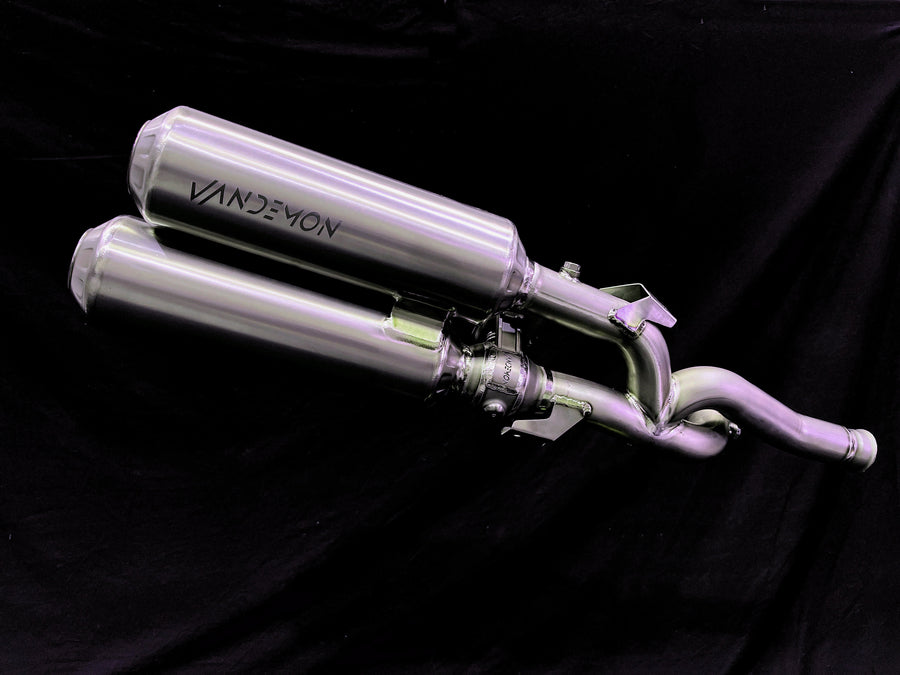 Harley Davidson Sportster S 1250cc Bimodal Stealth Titanium Slip-On Mufflers 2021-2025