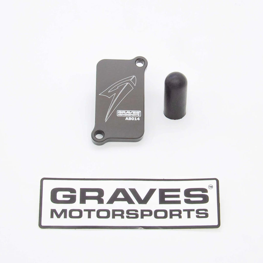Graves Motorsports Smog Block Off Plate Honda 