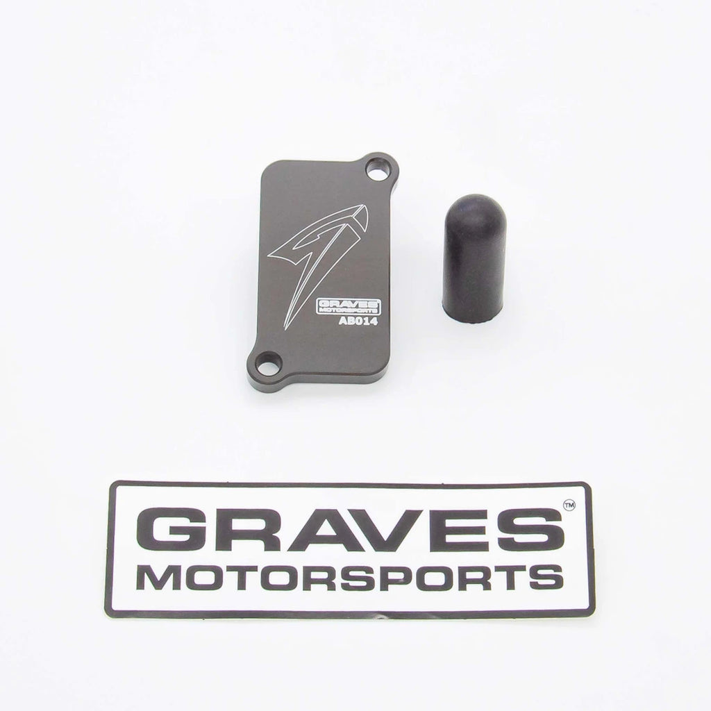 Graves Motorsports Smog Block Off Plate Honda 