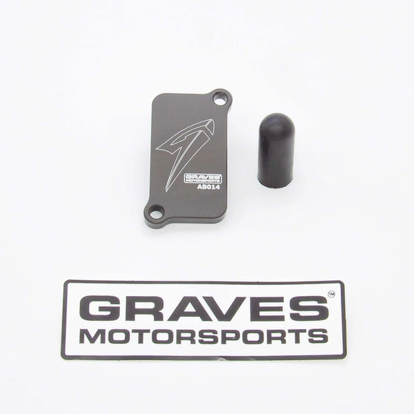 Graves Motorsports Smog Block Off Plate Honda 