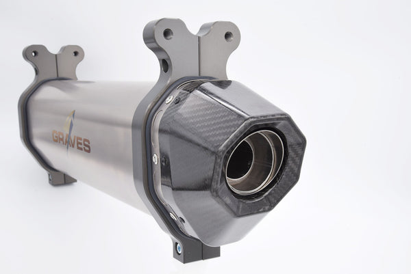 Graves Motorsports Honda Talon 1000R / Talon 1000X-4 Cat-Back Slip-on Exhaust