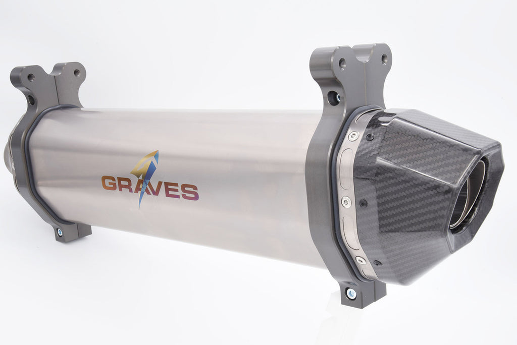 Graves Motorsports Honda Talon 1000R / Talon 1000X-4 Cat-Back Slip-on Exhaust