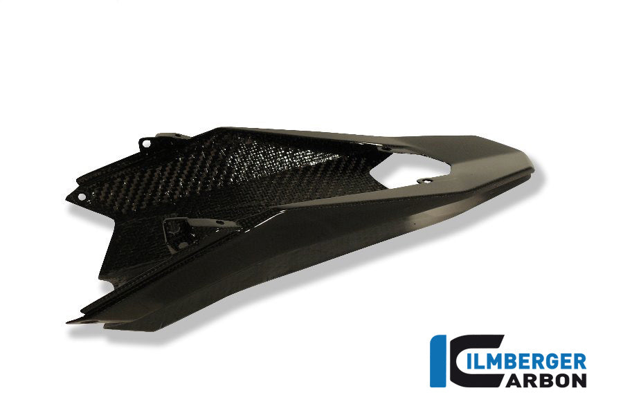 Ilmberger Carbon | Frame tail cover lower seat fairing carbon — Husqvarna Nuda 900 2012-2014