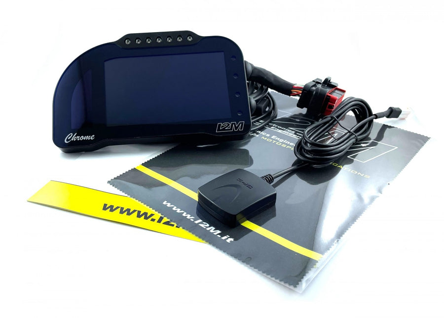 I2M Chrome PLUS 2 Racing Dashboard & GPS Data Logger