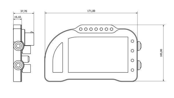 Chrome PRO 2 dimensions